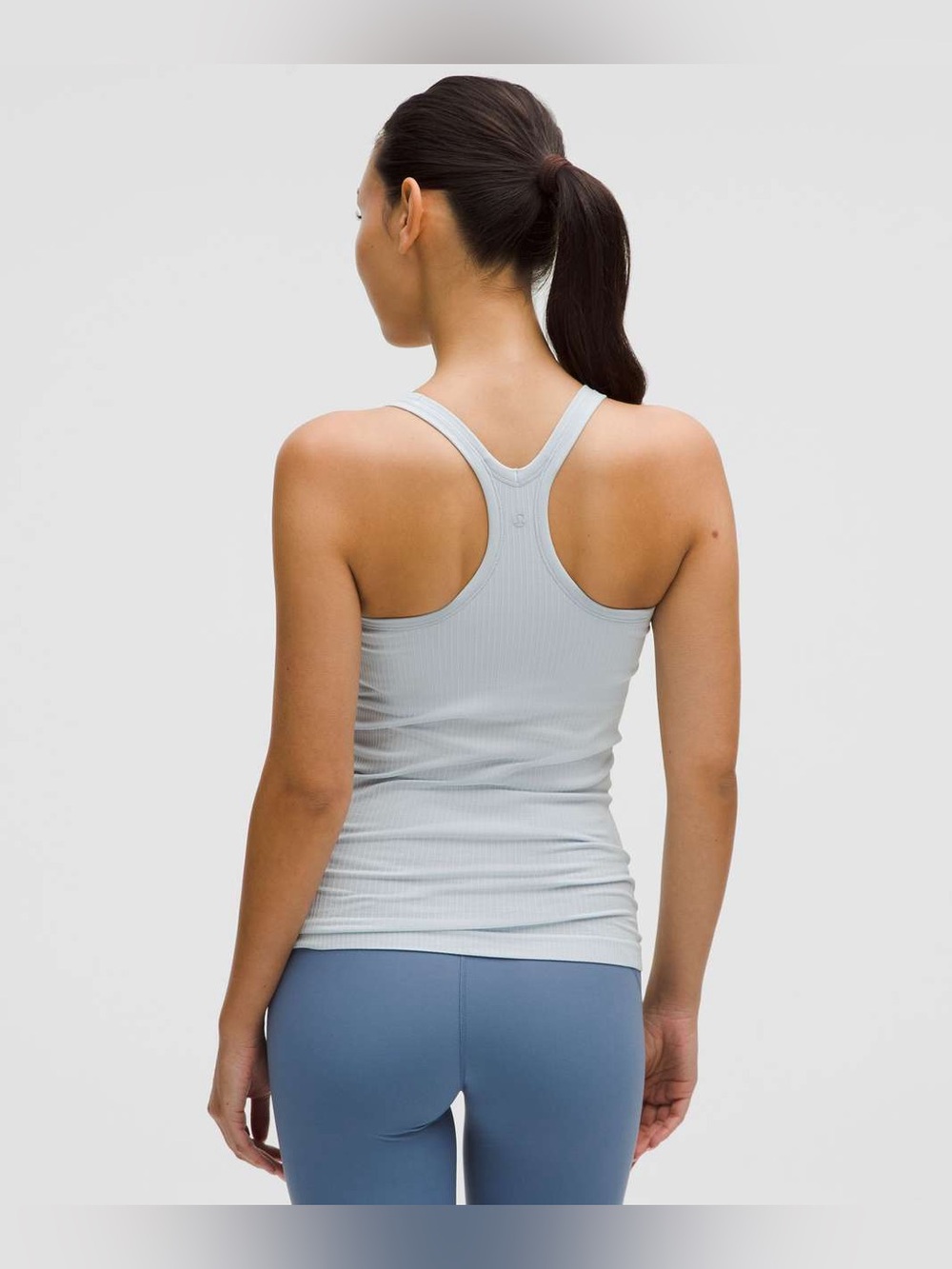 Lululemon Ebb To Street Tank Top *Light Support B/C Cup
Starch Blue Sz 10 W1AX1S - Picture 4 of 15